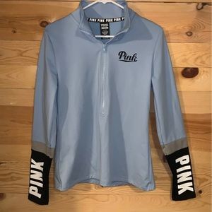 PINK Ultimate 1/2 Zip Pullover - NWT